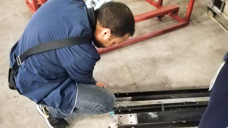 海外客户为万彩网升降平台点赞