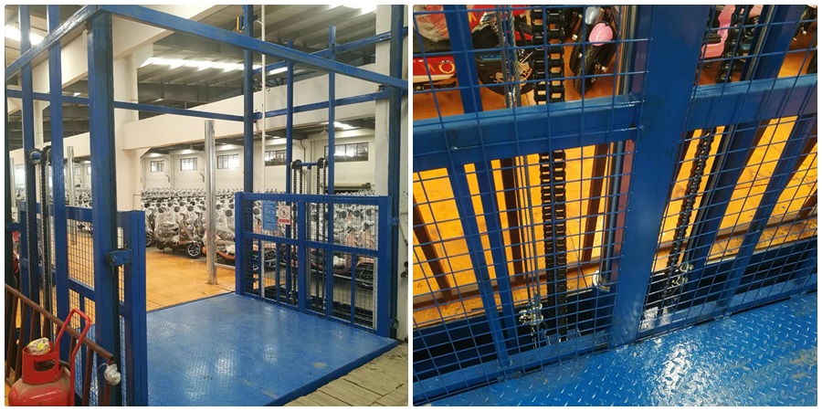 链条式液压升降平台 链条式液压升降平台